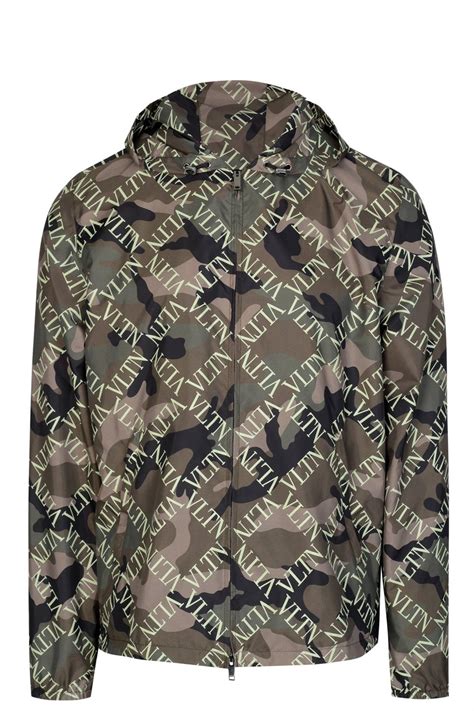 valentino camo jacket replica|valentino windbreaker jacket.